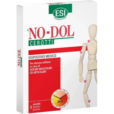 ESI ESI NoDol - Parchetes para Dolor Muscular y Articular - 5 unidades ESI ESI NoDol - Parchetes para Dolor Muscular y Articular - 5 unidades