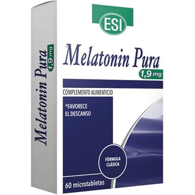 ESI Trepatdiet Melatonina 1.9mg - Favorece el Sueño, 60 Microtabletas ESI Trepatdiet Melatonina 1.9mg - Favorece el Sueño, 60 Microtabletas