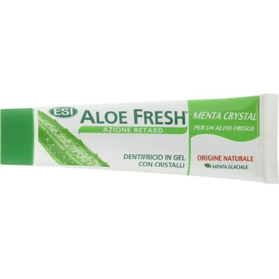 ESI - TREPAT DIET Pasta de dientes aloe fresca con cristal de menta ESI - TREPAT DIET Pasta de dientes aloe fresca con cristal de menta