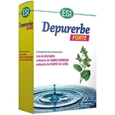 Esi Depurerbe Forte 45 tabletas - Suplemento para el hígado Esi Depurerbe Forte 45 tabletas - Suplemento para el hígado
