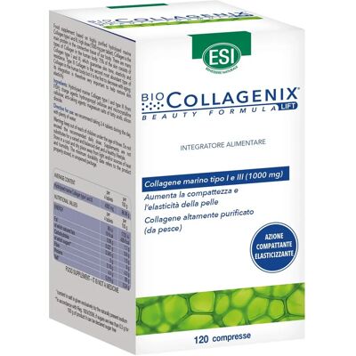Integratore di Collagene Marino Biocollagenix - Elasticità della Pelle - 120 Compresse Integratore di Collagene Marino Biocollagenix - Elasticità della Pelle - 120 Compresse