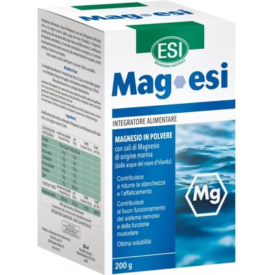 Esi Mag-Polvere di Magnesio - Supporta energia e riduce stanchezza Esi Mag-Polvere di Magnesio - Supporta energia e riduce stanchezza