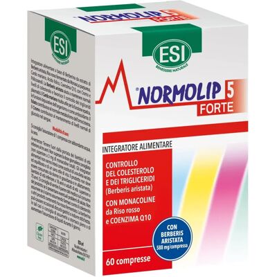 ESI Normolip 5 Forte - Controllo Colesterolo - 60 Compresse ESI Normolip 5 Forte - Controllo Colesterolo - 60 Compresse