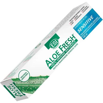 Esi Aloe Fresh Sensitive Hammast toothpaste - Huolta herkkäihoista hampaista ja ikenistä Esi Aloe Fresh Sensitive Hammast toothpaste - Huolta herkkäihoista hampaista ja ikenistä
