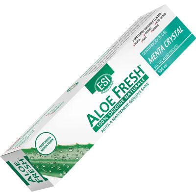 Esi Aloe Fresh Menta Crystal - Natural Mint Toothpaste Esi Aloe Fresh Menta Crystal - Natural Mint Toothpaste