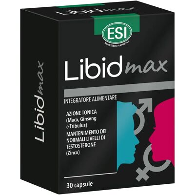 ESI Libidmax Nahrungsergänzung - Energie & Vitalität - 30 Kapseln ESI Libidmax Nahrungsergänzung - Energie & Vitalität - 30 Kapseln