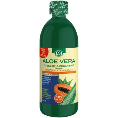 Esi Aloe Vera Diffes con Papaya Fermentata - Integratore Alimentare Esi Aloe Vera Diffes con Papaya Fermentata - Integratore Alimentare