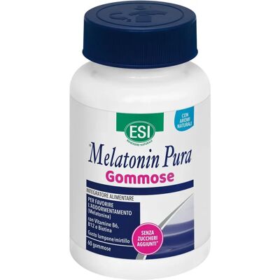 ESI Melatonina Pura - Gomme per il sonno - Supporto al sonno ESI Melatonina Pura - Gomme per il sonno - Supporto al sonno