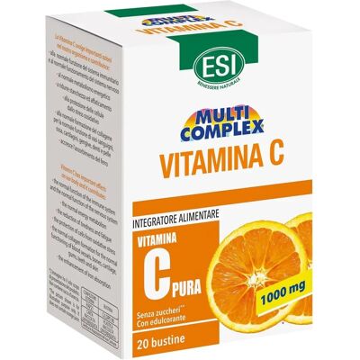 Esi Multi Complex Vitamina C Pura - Integratore Alimentare Esi Multi Complex Vitamina C Pura - Integratore Alimentare