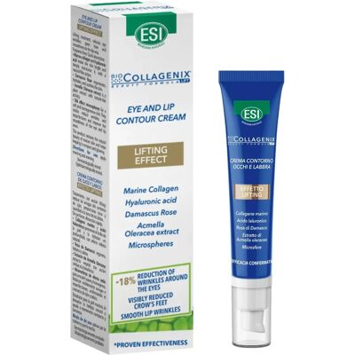 Esi Biocollagenix Tengeri Kollagén Szem- & Szájkrem - Lift Hatás - 15ml Esi Biocollagenix Tengeri Kollagén Szem- & Szájkrem - Lift Hatás - 15ml