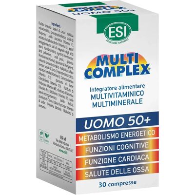 Esi Multicomplex Uomo 50+ - Multivitamin & Mineral Supplement Esi Multicomplex Uomo 50+ - Multivitamin & Mineral Supplement