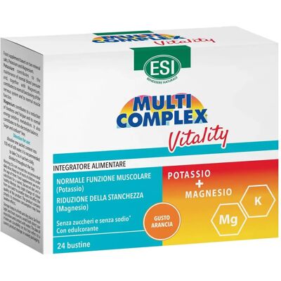 Esi Esi Multicomplex Vitality - Integratore minerale - 24 bustine Esi Esi Multicomplex Vitality - Integratore minerale - 24 bustine