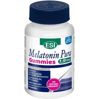 Gomas de Melatonina ESI 1,9mg - Suplemento alimentar Gomas de Melatonina ESI 1,9mg - Suplemento alimentar