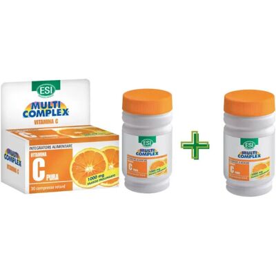 Esi Vitamina C Pura 1000 mg Retard - Integratore alimentare Esi Vitamina C Pura 1000 mg Retard - Integratore alimentare