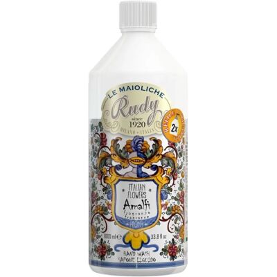 Ricambio sapone liquido Amalfi Peony 1L Ricambio sapone liquido Amalfi Peony 1L