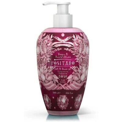 Le Maioliche Positano Rosa Damascena Duschskum - 700 ml Le Maioliche Positano Rosa Damascena Duschskum - 700 ml