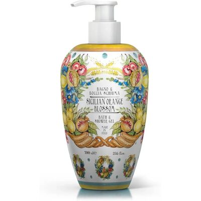 Rudy Le Maioliche Siciliaanse Sitrusblomst Linje Dusjskum - Bad 700ml Rudy Le Maioliche Siciliaanse Sitrusblomst Linje Dusjskum - Bad 700ml