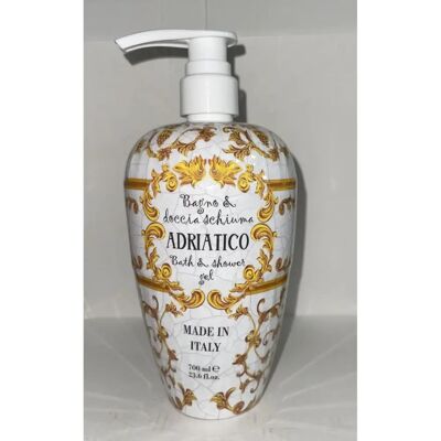 Rudy Le Maioliche Adriatico Duschschaum - 700ml - Hydrerar, Lugnar, Aromatisk Rudy Le Maioliche Adriatico Duschschaum - 700ml - Hydrerar, Lugnar, Aromatisk