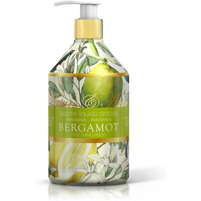 Sapone Liquido Bergamotto di Rudy Profumi - Lavaggio mani - 500ml Sapone Liquido Bergamotto di Rudy Profumi - Lavaggio mani - 500ml