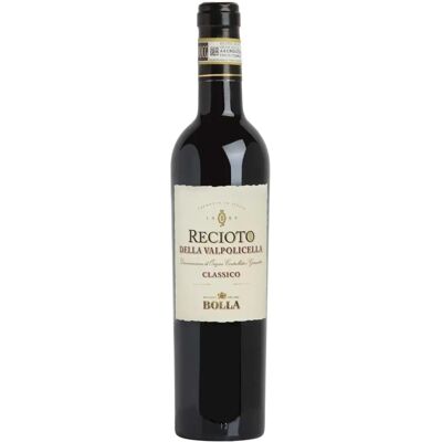 Bolla Recioto Valpolicella Classico - Vellutato, Intenso, Duraturo - Vino Bolla Recioto Valpolicella Classico - Vellutato, Intenso, Duraturo - Vino