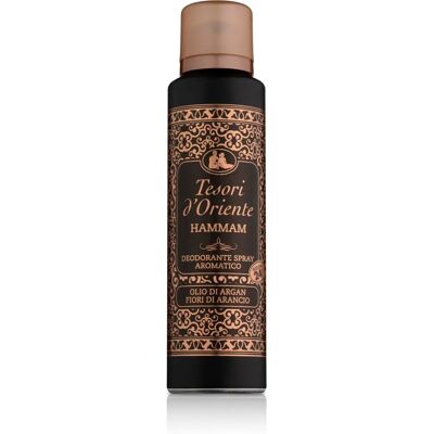 Tesori d’Oriente Hammam Unisex Spray Deodorant - 150 ml Tesori d’Oriente Hammam Unisex Spray Deodorant - 150 ml