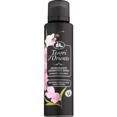 Tesori d'Oriente Orchidée Chinoise Déodorant en Spray pour Femmes - Spray Tesori d'Oriente Orchidée Chinoise Déodorant en Spray pour Femmes - Spray