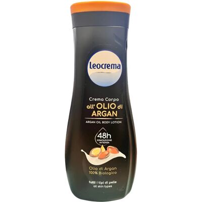 Leocrema Argan 400ml - Crème pour le Corps - Publicité Leocrema Argan 400ml - Crème pour le Corps - Publicité