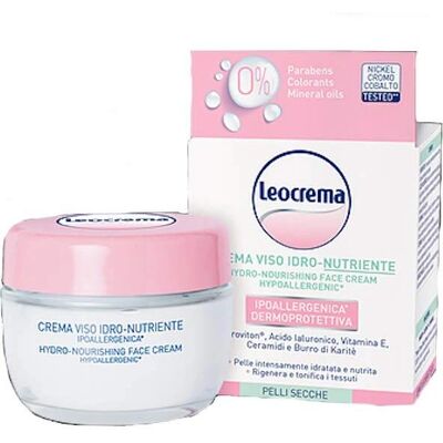 Leocrema Crème Visage - Hydratante, Hypoallergénique, Nourrissante - Publicité Leocrema Crème Visage - Hydratante, Hypoallergénique, Nourrissante - Publicité