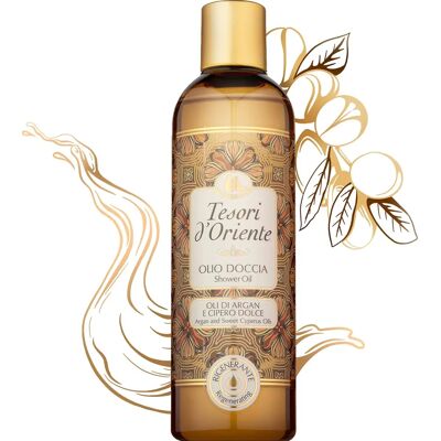 Tesori D Oriente - Douchegel met Argan & Cyperus - 250ml Tesori D Oriente - Douchegel met Argan & Cyperus - 250ml