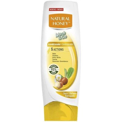 Condicionador Natural Honey Wash & Go - Cabelos Condicionador Natural Honey Wash & Go - Cabelos