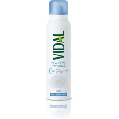 Vidal Dezodorant Spray 150ml - Talko z Farmacia Orlandi Vidal Dezodorant Spray 150ml - Talko z Farmacia Orlandi