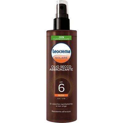Leocrema Huile Solaire SPF 6 - Huile solaire - Publicité Leocrema Huile Solaire SPF 6 - Huile solaire - Publicité