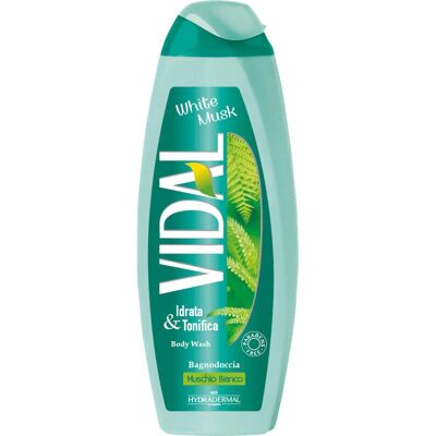 Vidal Muschio Bianco 500ml Gel doccia - Gel Doccia Vidal Muschio Bianco 500ml Gel doccia - Gel Doccia