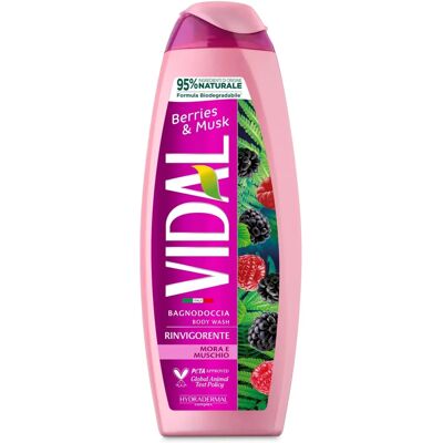Vidal Bacche e Muschio Bagnoschiuma - Bagnoschiuma Vidal Bacche e Muschio Bagnoschiuma - Bagnoschiuma