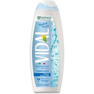 Vidal Hydra Pure 500ml - Docciaschiuma Vidal Hydra Pure 500ml - Docciaschiuma