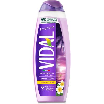 Vidal Emotions Doccia Tropicale Tiaré - Gel doccia Vidal Emotions Doccia Tropicale Tiaré - Gel doccia