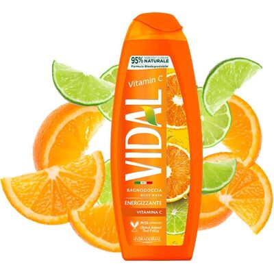 Vidal Vitamica C Gel Doccia 250 ml - Corpo Lime, Arancia - Unisex Vidal Vitamica C Gel Doccia 250 ml - Corpo Lime, Arancia - Unisex
