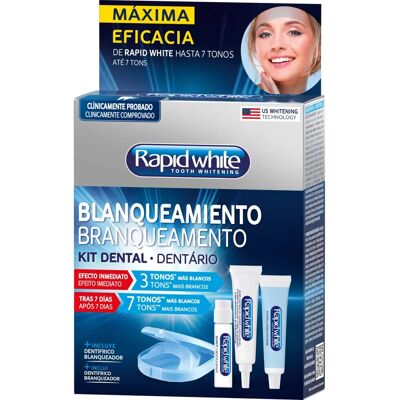 Kit de Blanqueamiento Dental Rapid White - Efectivo en Casa Kit de Blanqueamiento Dental Rapid White - Efectivo en Casa