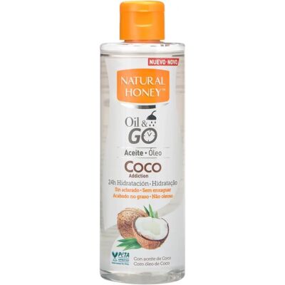 Natural Honey Coco Addiction Oil & Go Body Oil - Unisex - 250 Ml Natural Honey Coco Addiction Oil & Go Body Oil - Unisex - 250 Ml