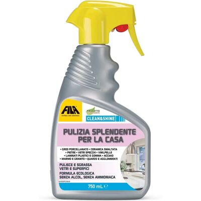 Fila - Spray multiuso Clean&shine 750ml - Spray detergente Fila - Spray multiuso Clean&shine 750ml - Spray detergente