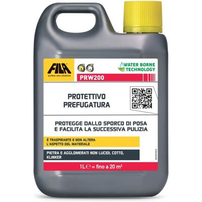Silicone d'étanchéité imperméabilisant Fila - PRW200 pour matériaux absorbants - Publicité Silicone d'étanchéité imperméabilisant Fila - PRW200 pour matériaux absorbants - Publicité