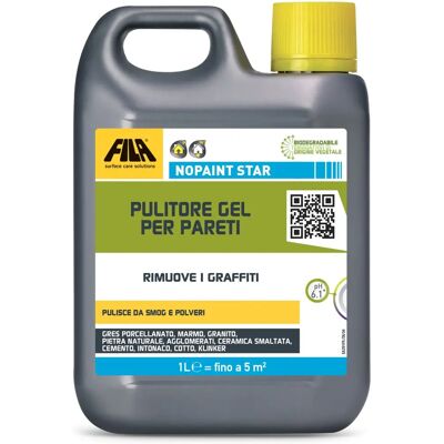 Fila Nopaint Star - Graffiti Remover Gel 1L - Cleaning Product Fila Nopaint Star - Graffiti Remover Gel 1L - Cleaning Product