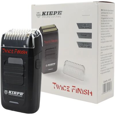 Kiepe Twice Finish Elektromos borotva - Pontos, Vezeték nélküli, Férfiaknak Kiepe Twice Finish Elektromos borotva - Pontos, Vezeték nélküli, Férfiaknak