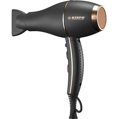 Kiepe Professional Bloom Hair Dryer - Ion & Ceramic - Black - 2000W Kiepe Professional Bloom Hair Dryer - Ion & Ceramic - Black - 2000W