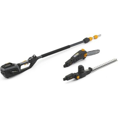 Alpina Multiherramienta amt 48 Li Kit - Outil multifonction avec perche télescopique - Publicité Alpina Multiherramienta amt 48 Li Kit - Outil multifonction avec perche télescopique - Publicité