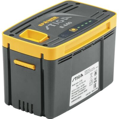 Batterie Stiga E440 4Ah - Compatible avec séries 48V 500, 700, 900 Batterie Stiga E440 4Ah - Compatible avec séries 48V 500, 700, 900