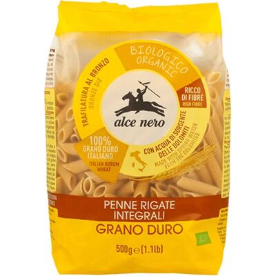 Alce Nero Hartweizennudeln - Bio Vollkorn 500 g Alce Nero Hartweizennudeln - Bio Vollkorn 500 g