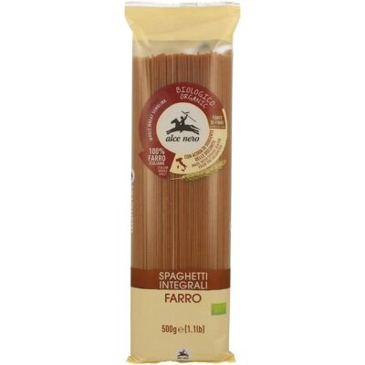 Alce Nero Macarrão integral de espelta orgânica - Spaghetti Alce Nero Macarrão integral de espelta orgânica - Spaghetti