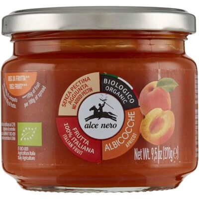 ALCE NERO Bio-Aprikosenmarmelade - 270g Fruchtaufstrich ALCE NERO Bio-Aprikosenmarmelade - 270g Fruchtaufstrich