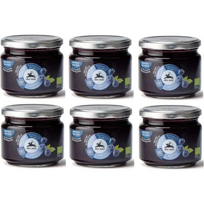 ALCE NERO Mousse di Mirtilli Biologica - Marmellata 270g ALCE NERO Mousse di Mirtilli Biologica - Marmellata 270g